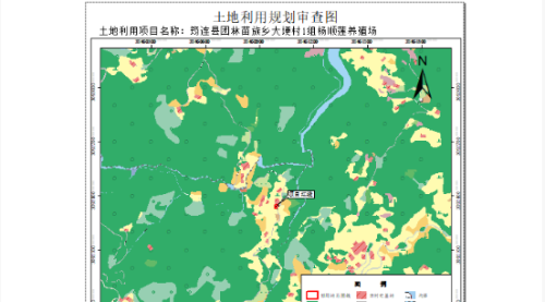 土地利用规划审查图arcgis制作流程，勘测定界规划图